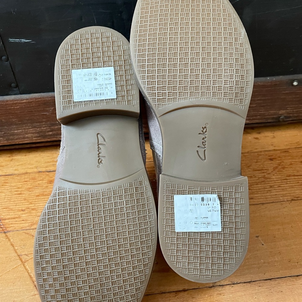 Clarks Silver 7.5 - Picture 6 of 6